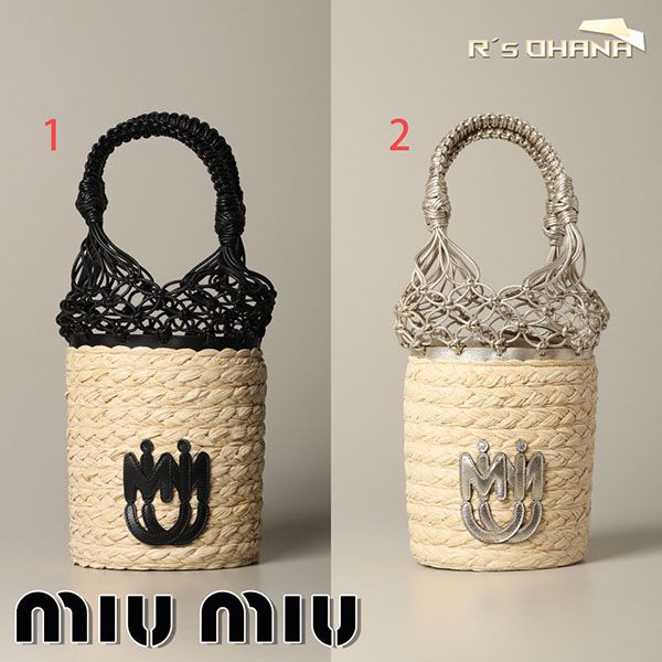 ★21SS&関税込★【ミュウミュウ】クラッチバッグコピー付き バケットバッグ